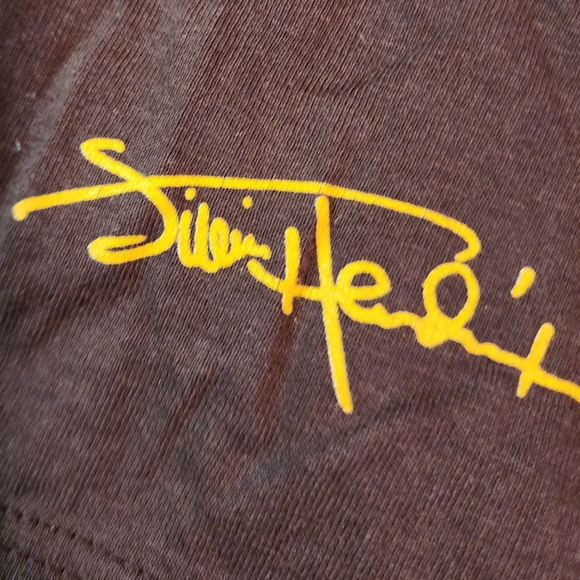 Hendrix Graphic Tee in Black and Orange - Picture 3 of 5